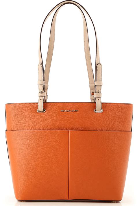 michael kors burnt orange purse